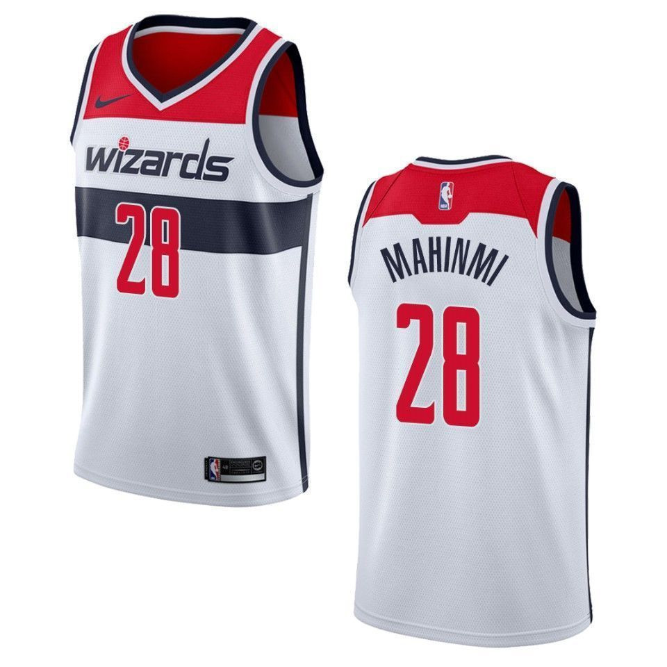 Men's Washington Wizards Ian Mahinmi #28 Association Swingman Jersey White