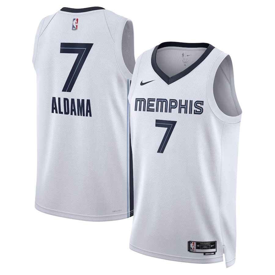 Santi Aldama 7 Memphis Grizzlies Unisex Swingman Jersey Association Edition White