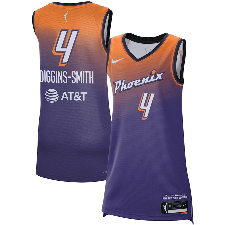 Skylar Diggins-Smith Phoenix Mercury Explorer Edition Jersey Purple Unisex