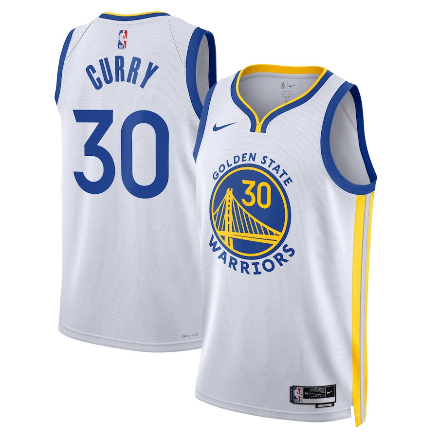 Stephen Curry 30 Golden State Warriors Unisex Swingman Jersey Association Edition White