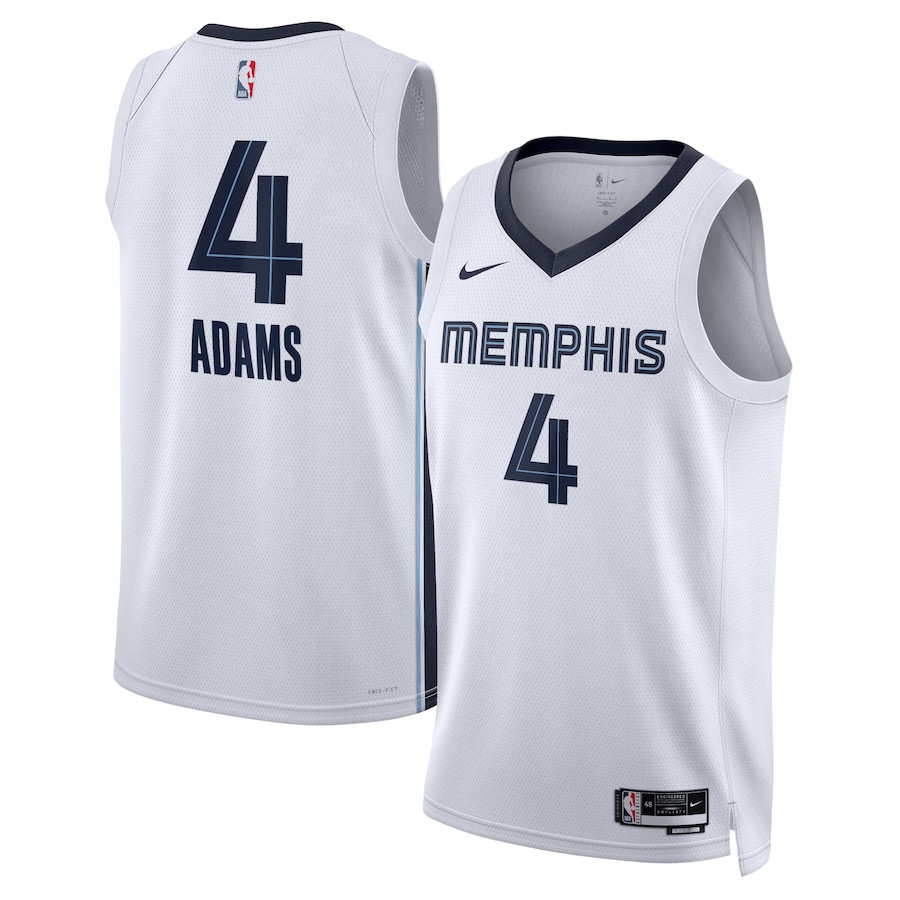 Steven Adams 4 Memphis Grizzlies Unisex Swingman Jersey Association Edition White