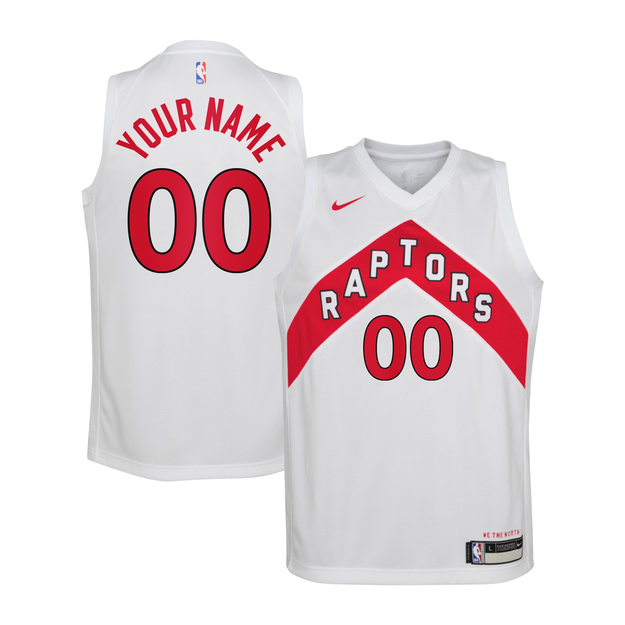 Toronto Raptors Association Swingman Jersey Custom Youth S M L XL 2XL 3XL Multicolor