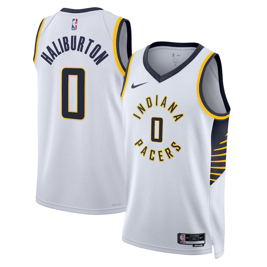 Tyrese Haliburton #0 Indiana Pacers Unisex Swingman Jersey Association Edition White