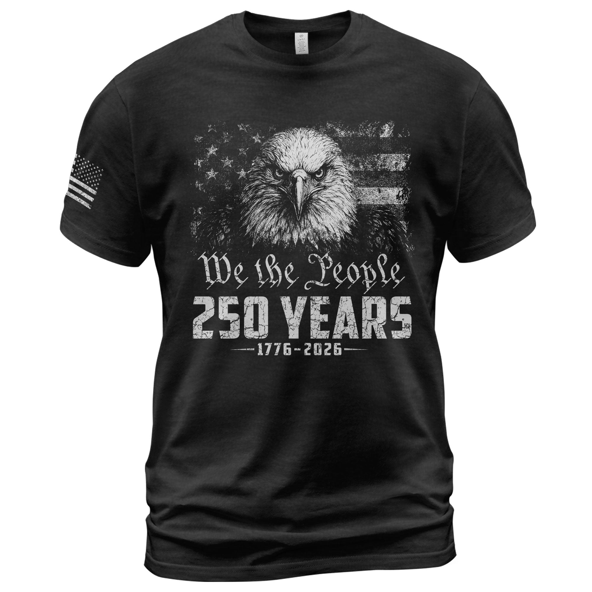 United States 250th Anniversary We The People T-Shirt 1776-2026 Patriotic