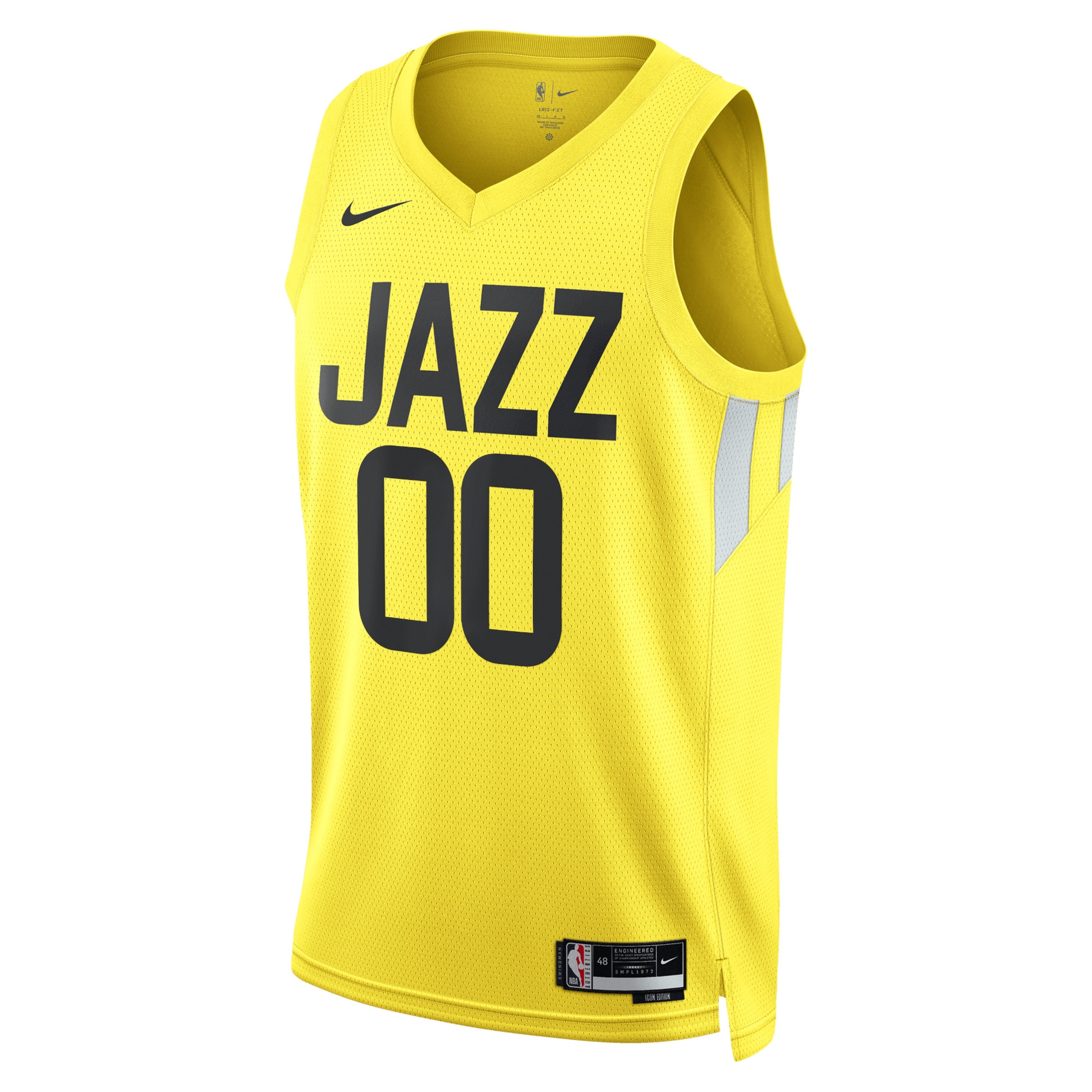 Utah Jazz Icon Swingman Custom Jersey Youth Multicolor S-3XL
