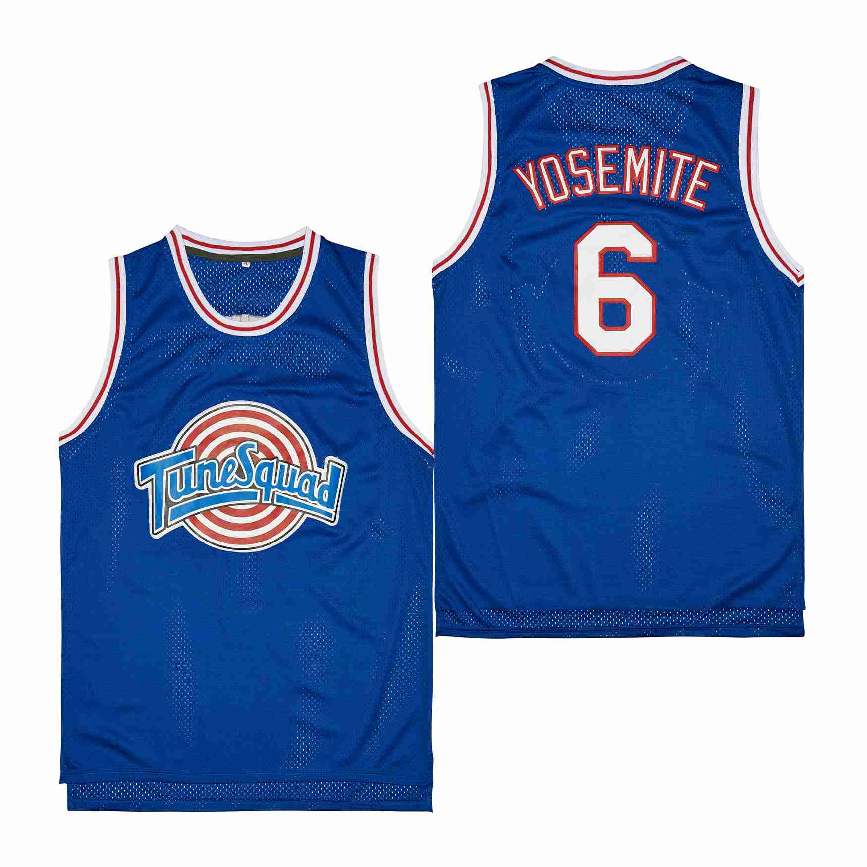 Yosemite 6 Tune Squad Space Jam Swingman Jersey Blue Multicolor Unisex