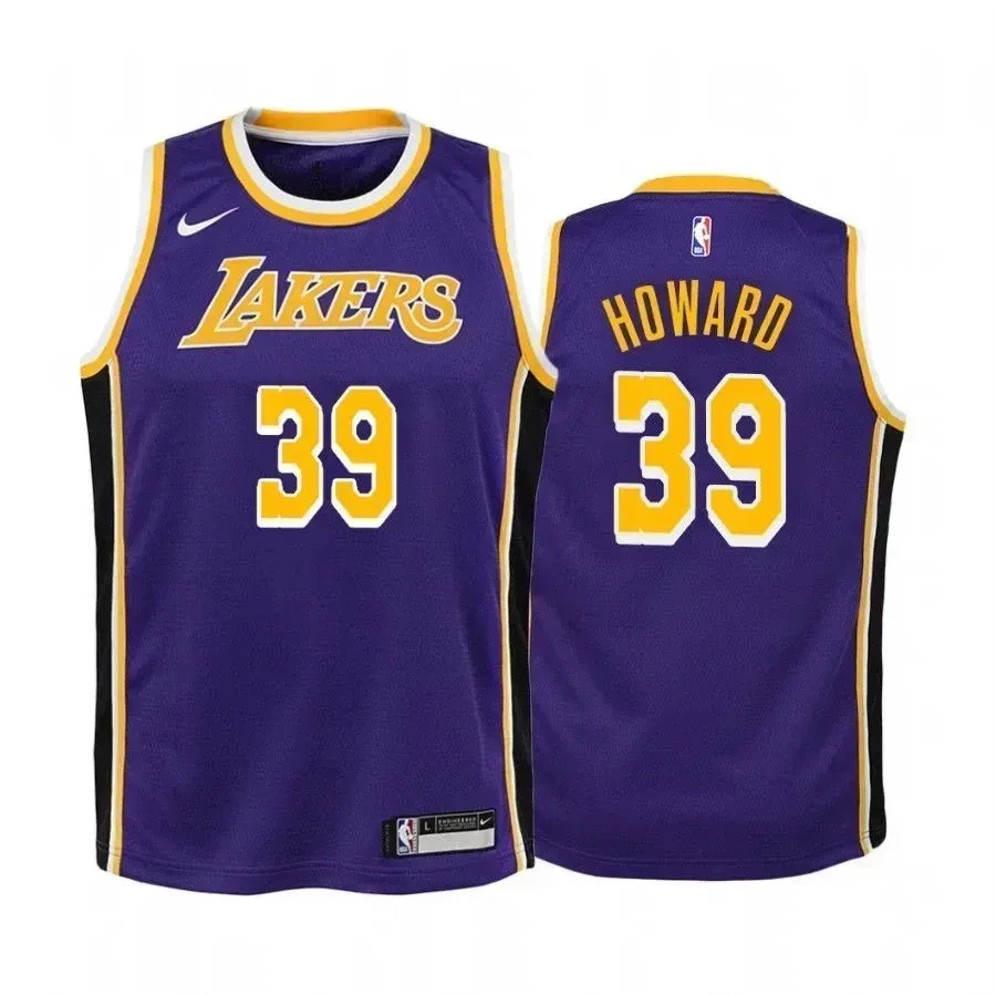 Youth Dwight Howard Los Angeles Lakers Purple Jersey - Unisex S-3XL